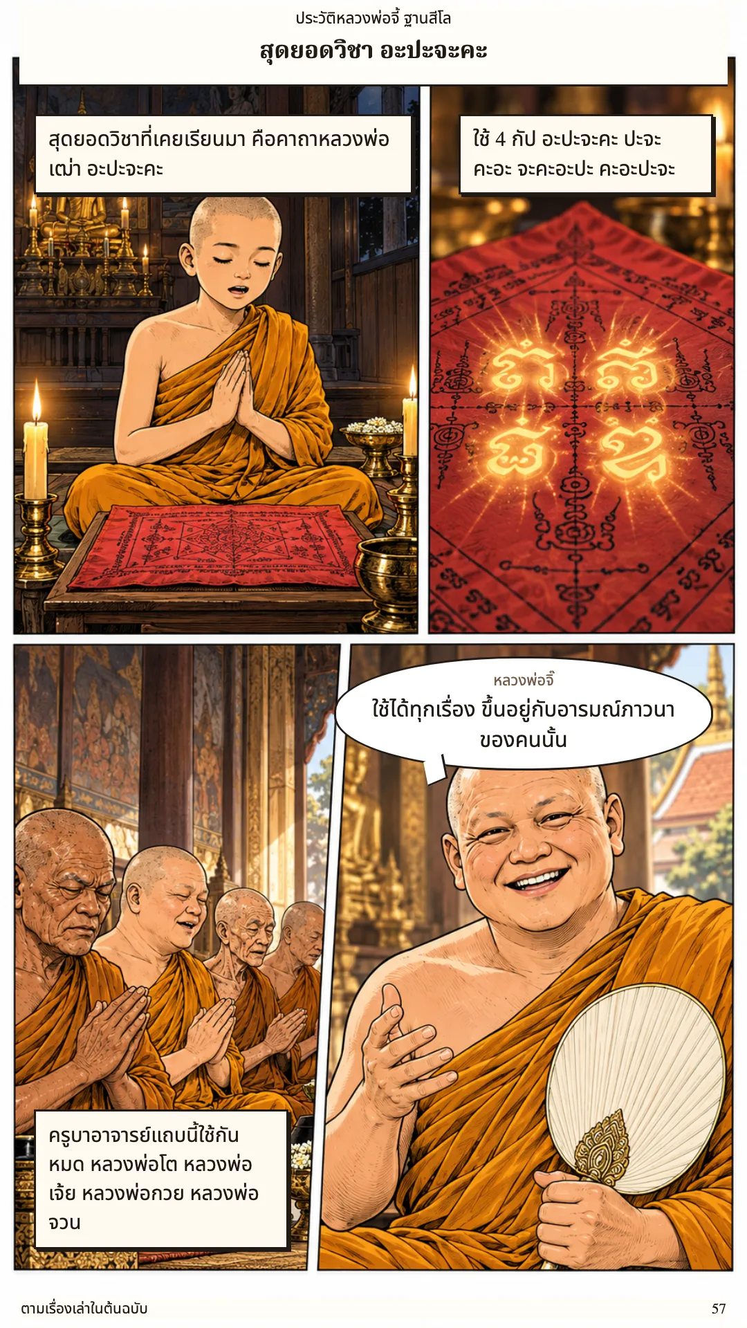 หลวงพ่อจี้ ฐานสีโล หน้า 57