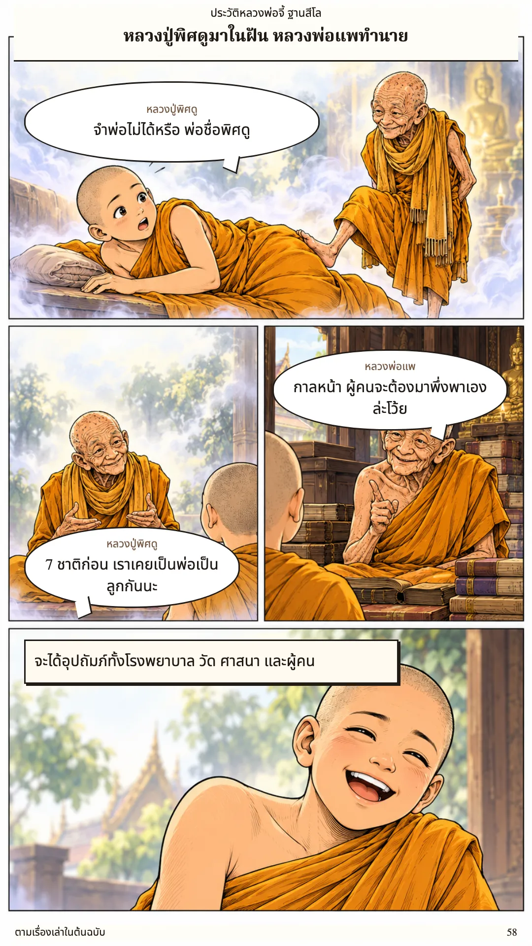หลวงพ่อจี้ ฐานสีโล หน้า 58