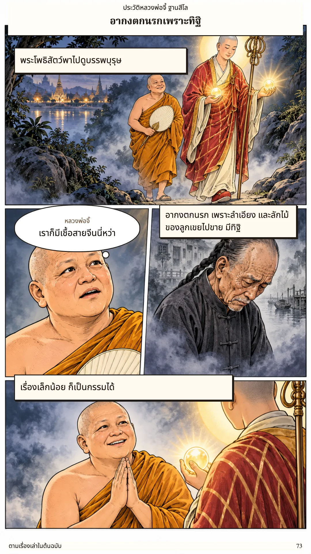 หลวงพ่อจี้ ฐานสีโล หน้า 73