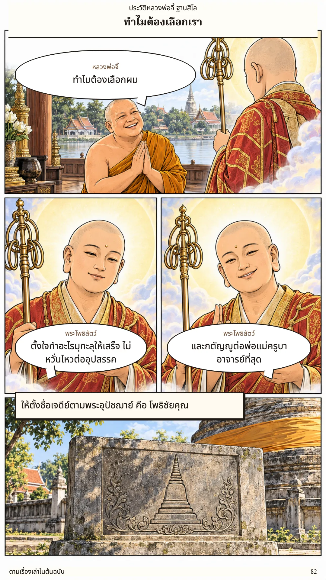หลวงพ่อจี้ ฐานสีโล หน้า 82