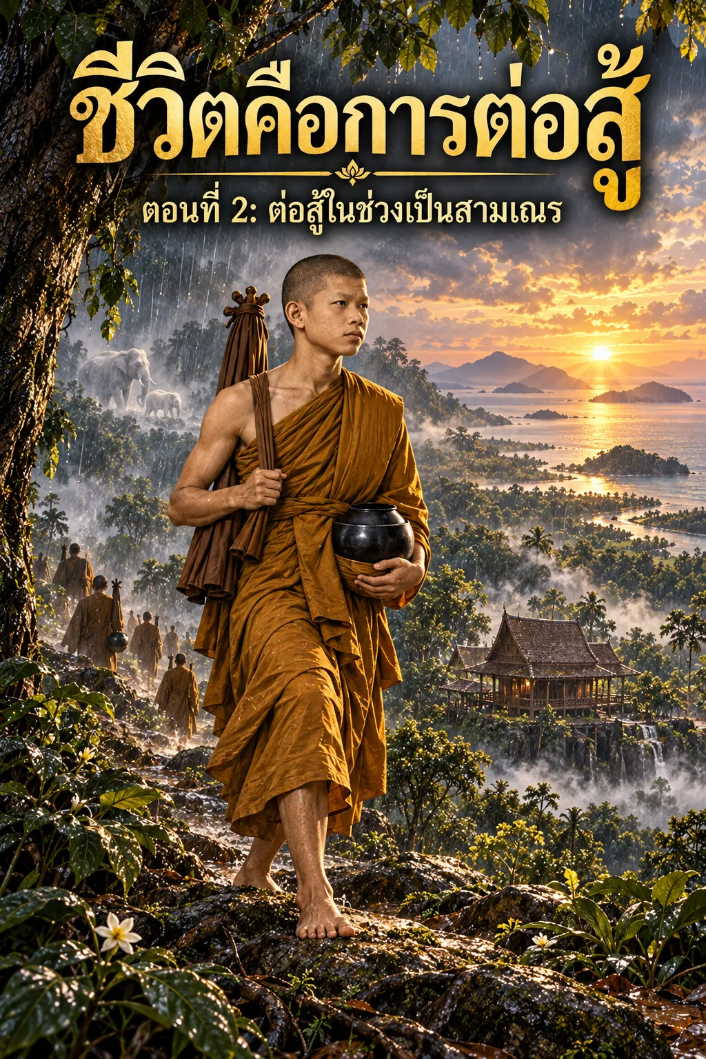 ปกเรื่อง ชีวิตคือการต่อสู้ ตอนที่ 2