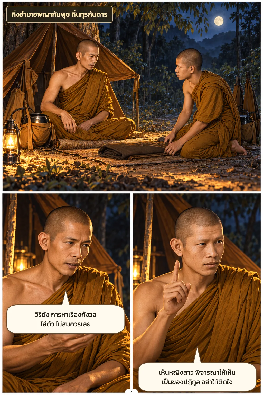 ชีวิตคือการต่อสู้ ตอนที่ 3 หน้า 8