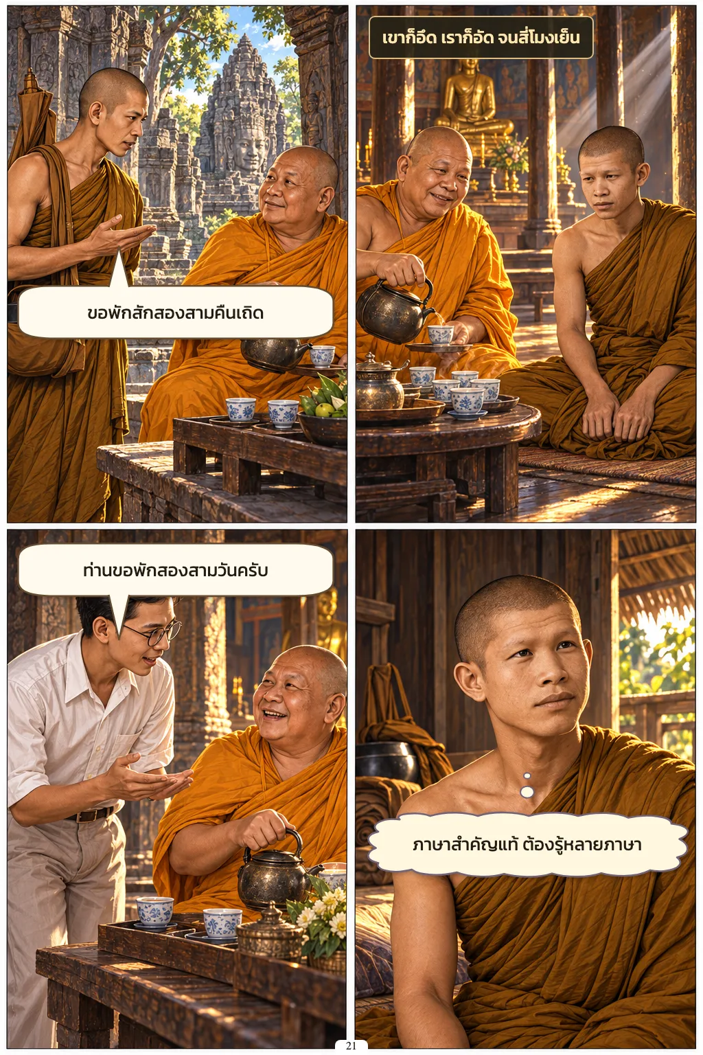 ชีวิตคือการต่อสู้ ตอนที่ 3 หน้า 21