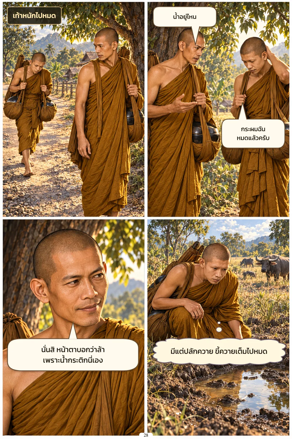 ชีวิตคือการต่อสู้ ตอนที่ 3 หน้า 28