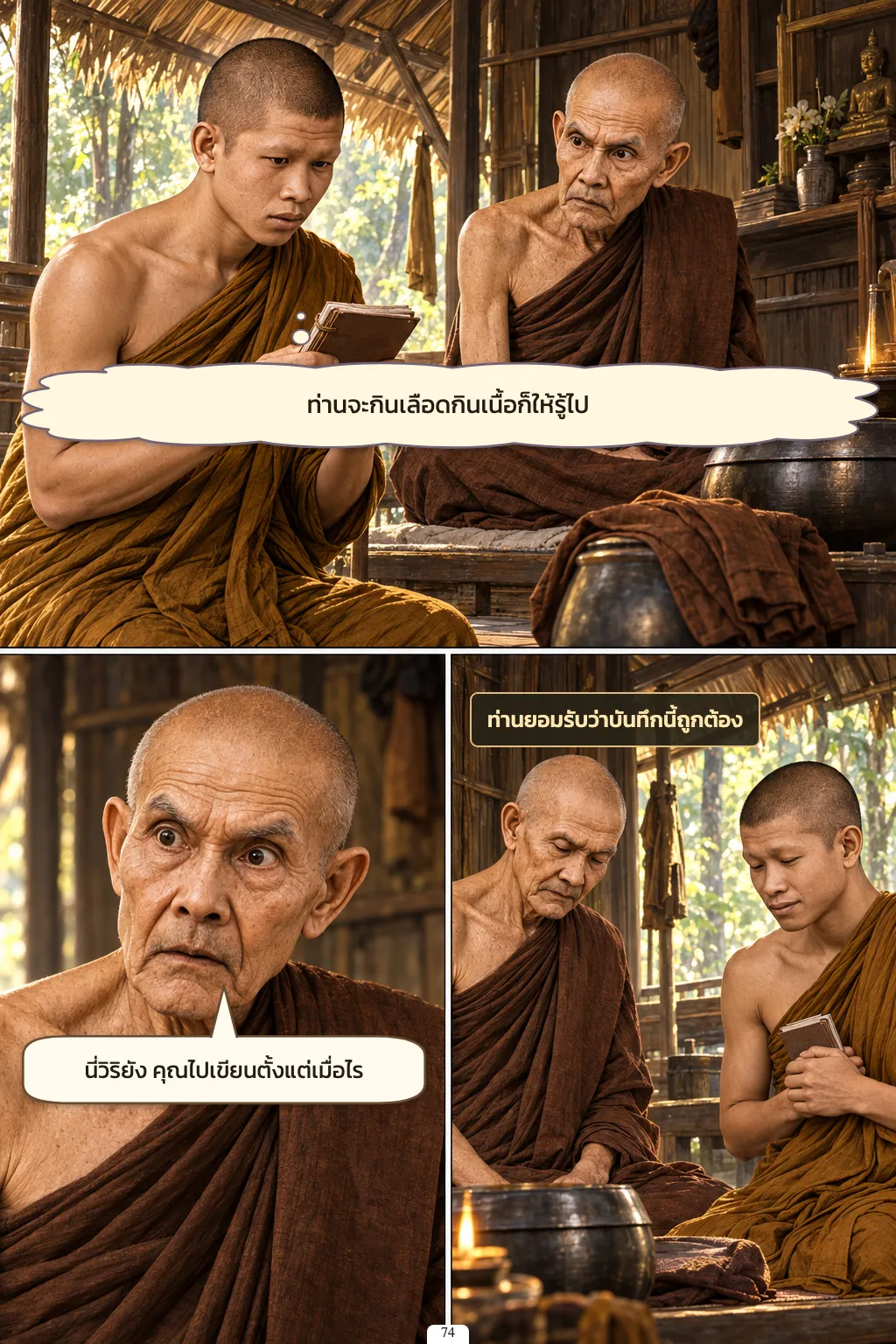 ชีวิตคือการต่อสู้ ตอนที่ 3 หน้า 74