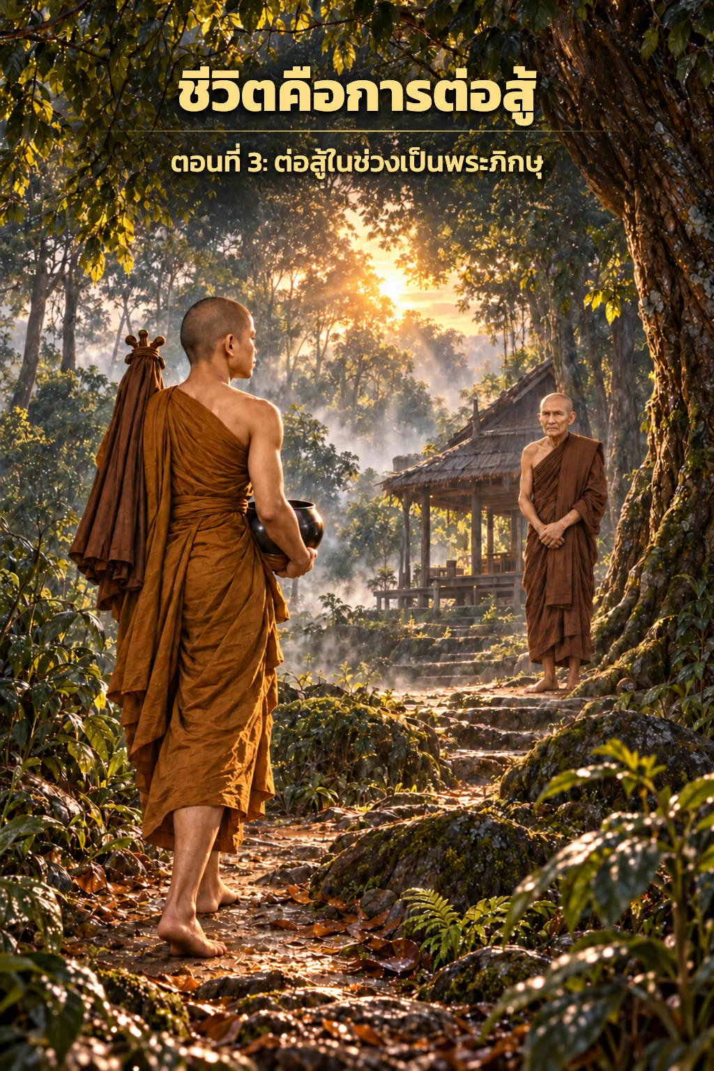 ปกเรื่อง ชีวิตคือการต่อสู้ ตอนที่ 3
