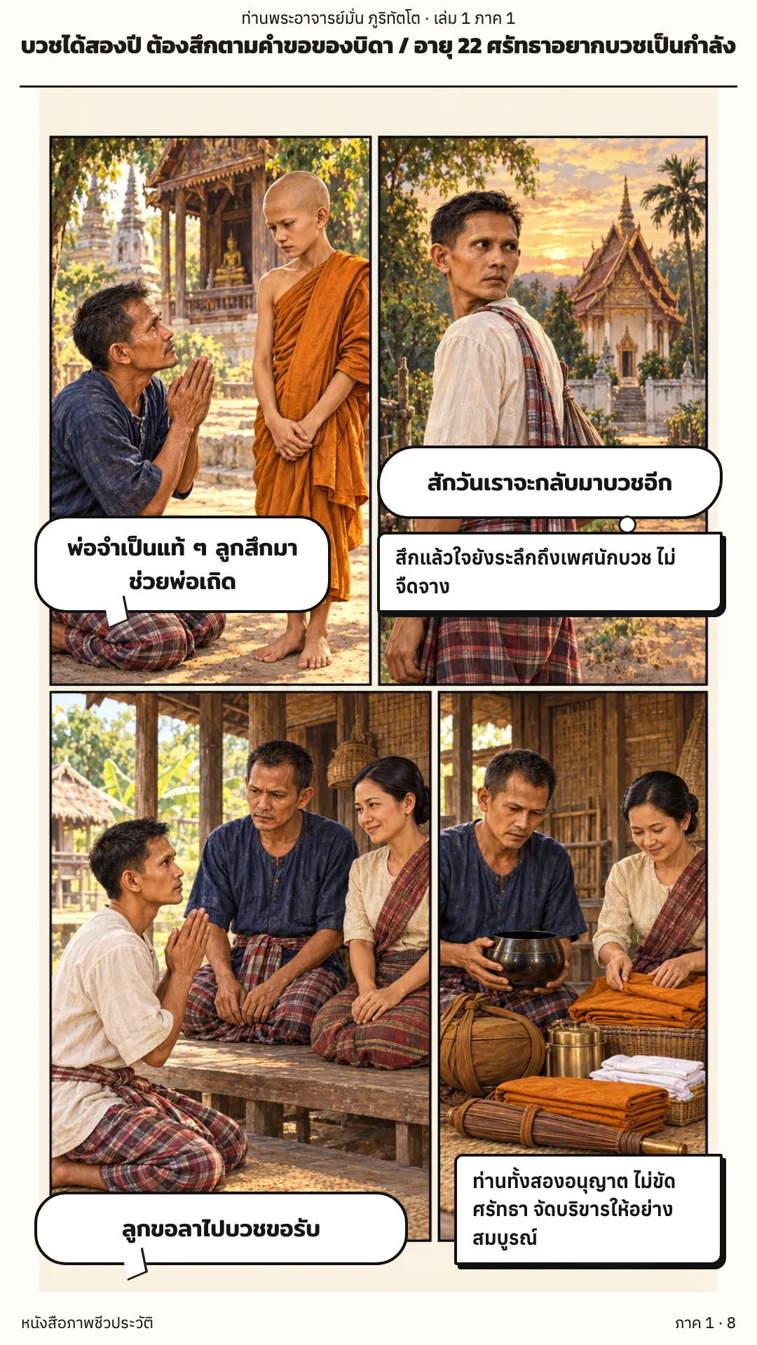 ประวัติท่านพระอาจารย์มั่น ภูริทัตตเถระ เล่ม 1 หน้า 8
