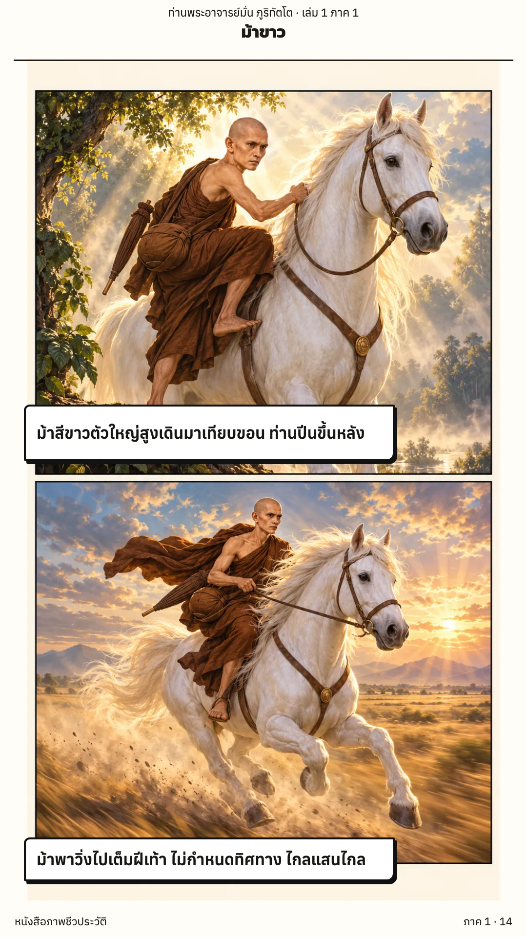 ประวัติท่านพระอาจารย์มั่น ภูริทัตตเถระ เล่ม 1 หน้า 14