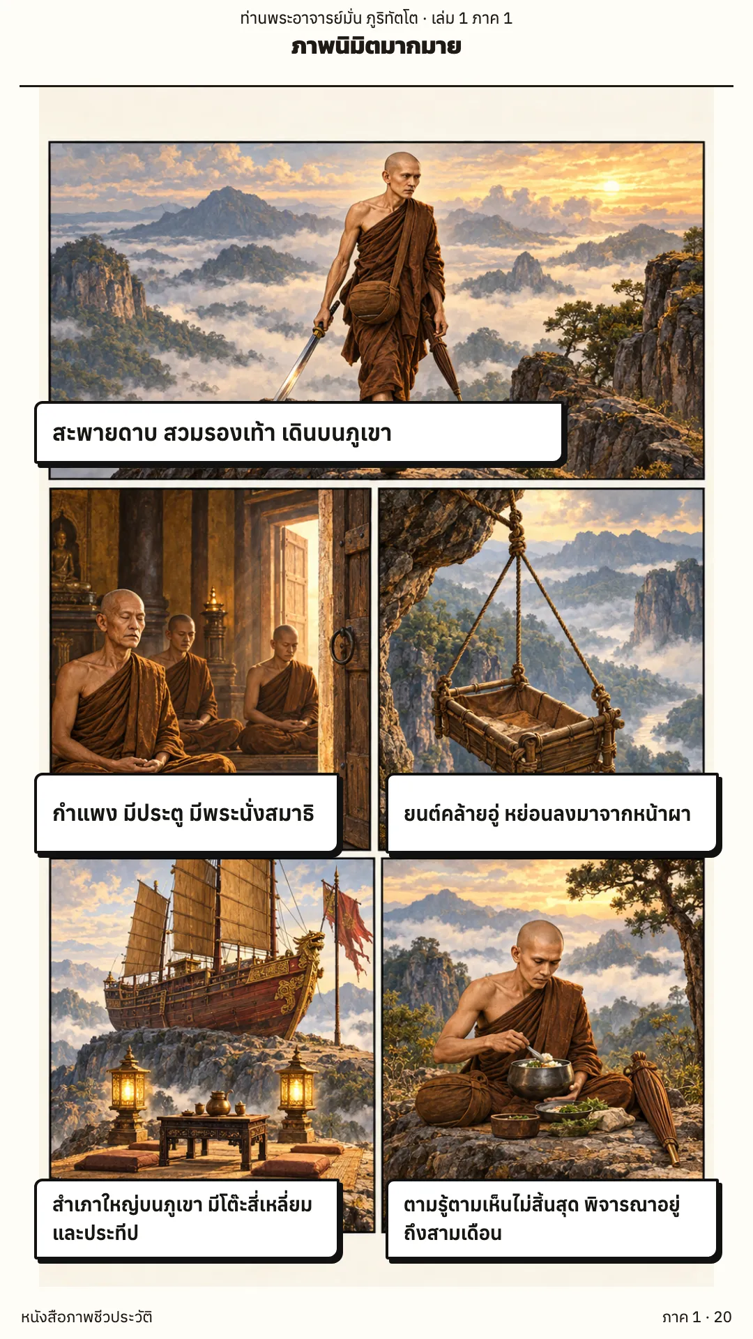 ประวัติท่านพระอาจารย์มั่น ภูริทัตตเถระ เล่ม 1 หน้า 20