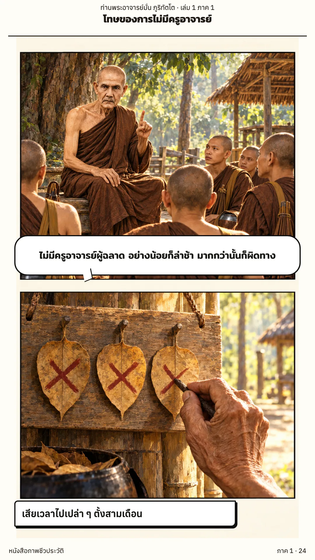 ประวัติท่านพระอาจารย์มั่น ภูริทัตตเถระ เล่ม 1 หน้า 24