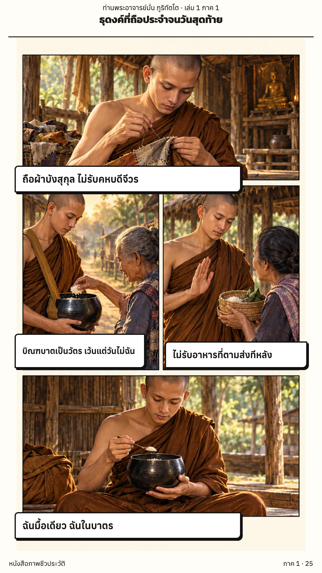 ประวัติท่านพระอาจารย์มั่น ภูริทัตตเถระ เล่ม 1 หน้า 25