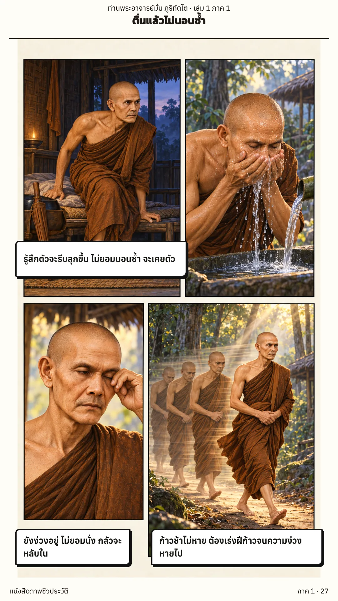 ประวัติท่านพระอาจารย์มั่น ภูริทัตตเถระ เล่ม 1 หน้า 27