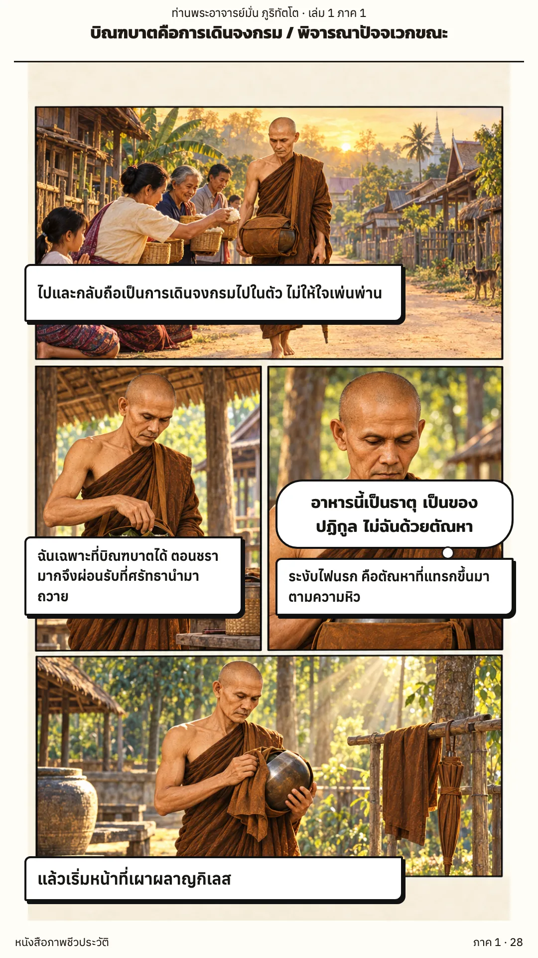 ประวัติท่านพระอาจารย์มั่น ภูริทัตตเถระ เล่ม 1 หน้า 28
