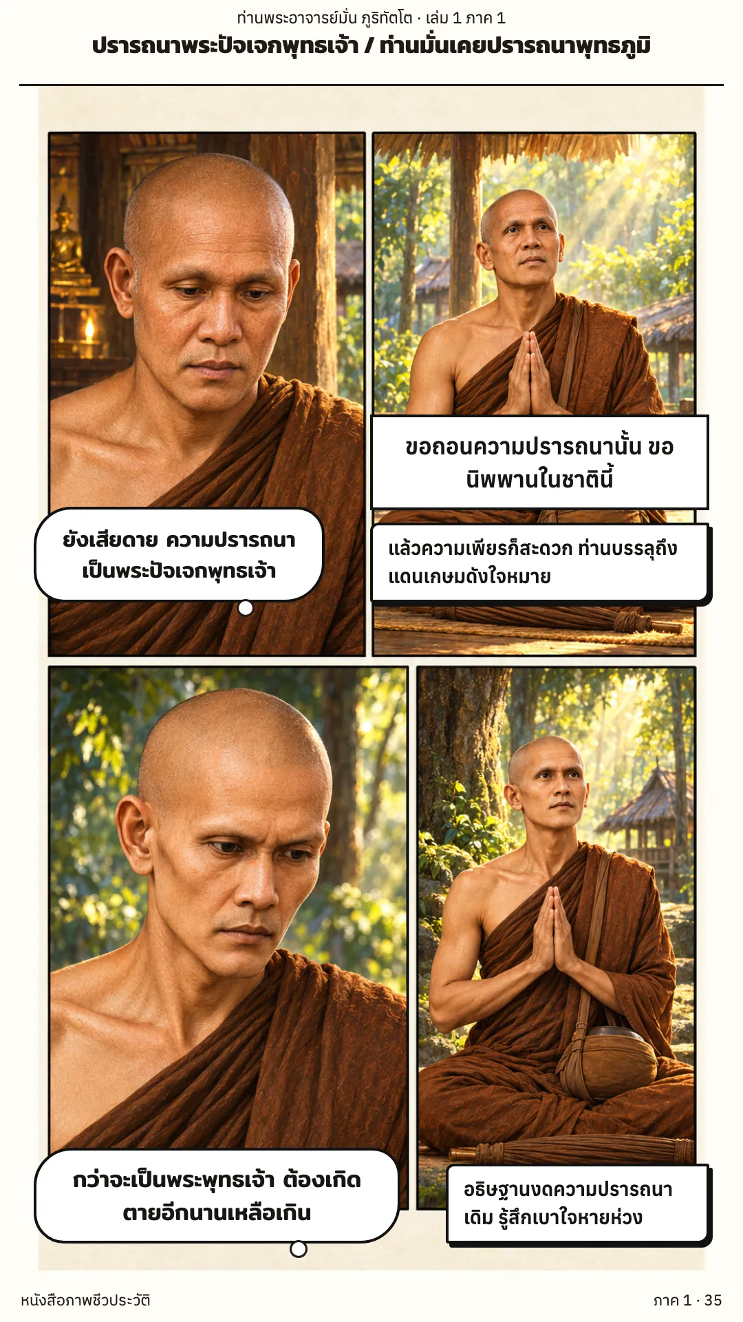ประวัติท่านพระอาจารย์มั่น ภูริทัตตเถระ เล่ม 1 หน้า 35