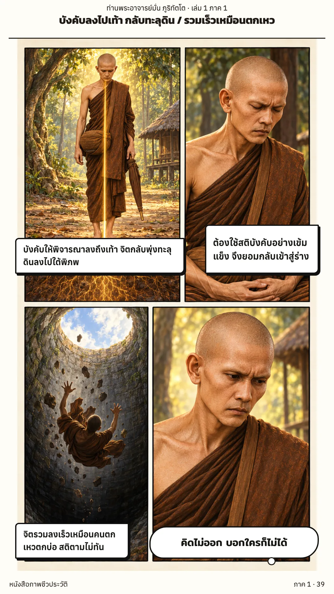 ประวัติท่านพระอาจารย์มั่น ภูริทัตตเถระ เล่ม 1 หน้า 39