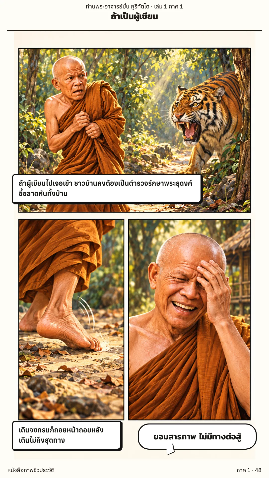 ประวัติท่านพระอาจารย์มั่น ภูริทัตตเถระ เล่ม 1 หน้า 48