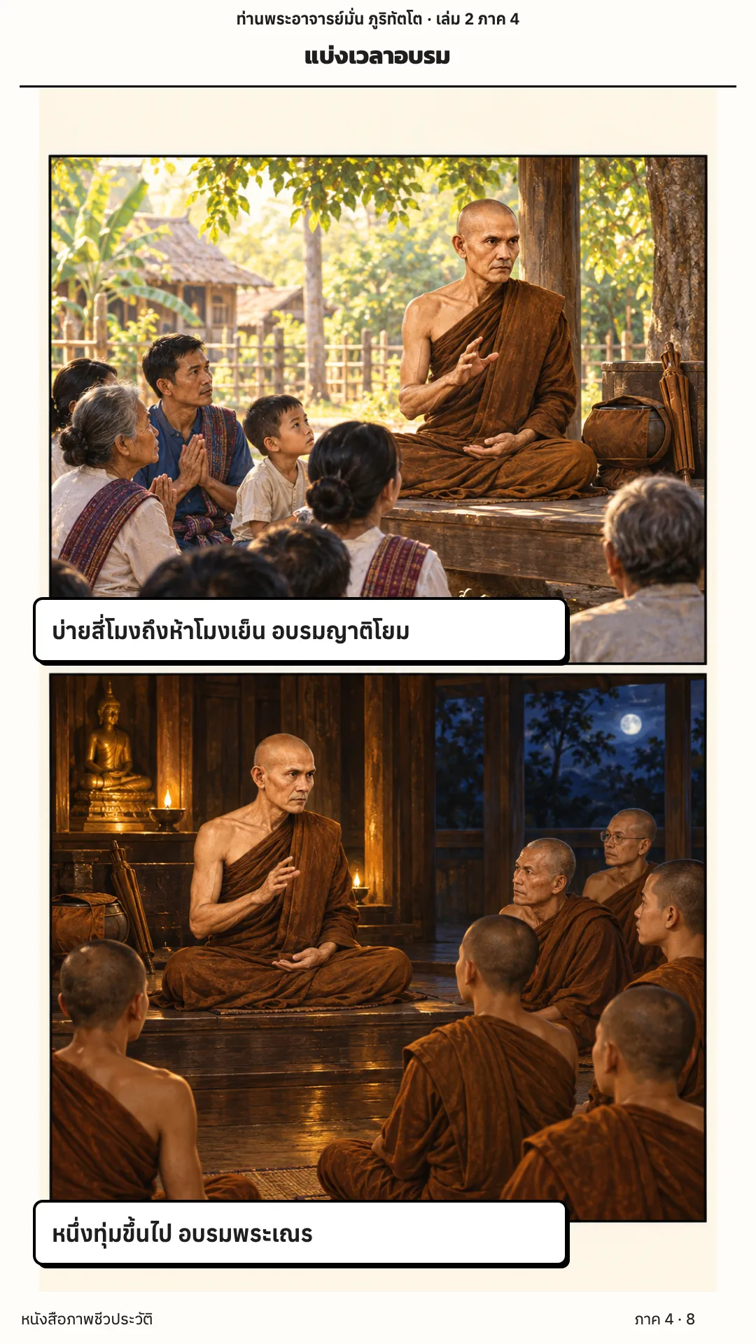 ประวัติท่านพระอาจารย์มั่น ภูริทัตตเถระ เล่ม 2 หน้า 8