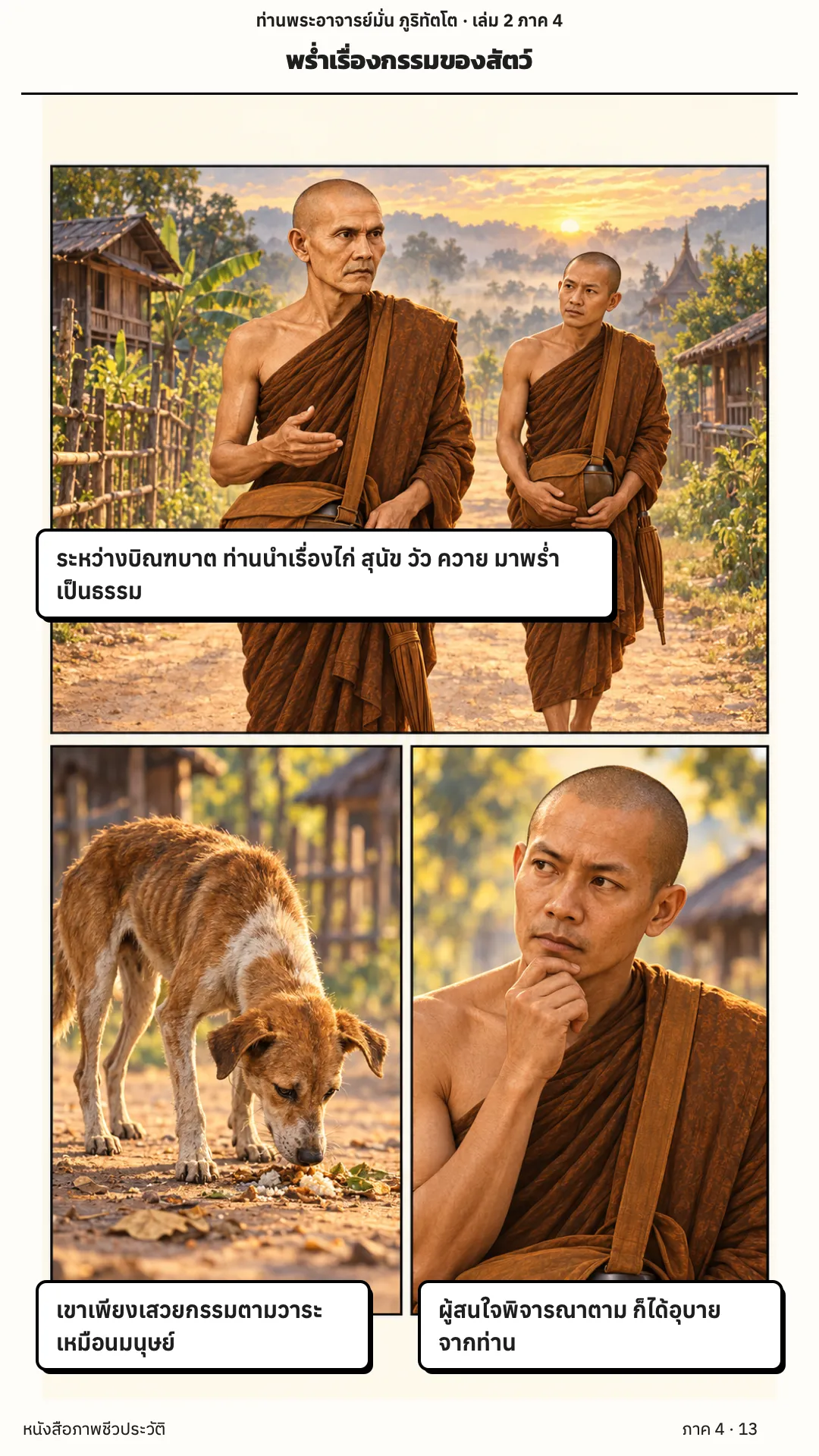 ประวัติท่านพระอาจารย์มั่น ภูริทัตตเถระ เล่ม 2 หน้า 13