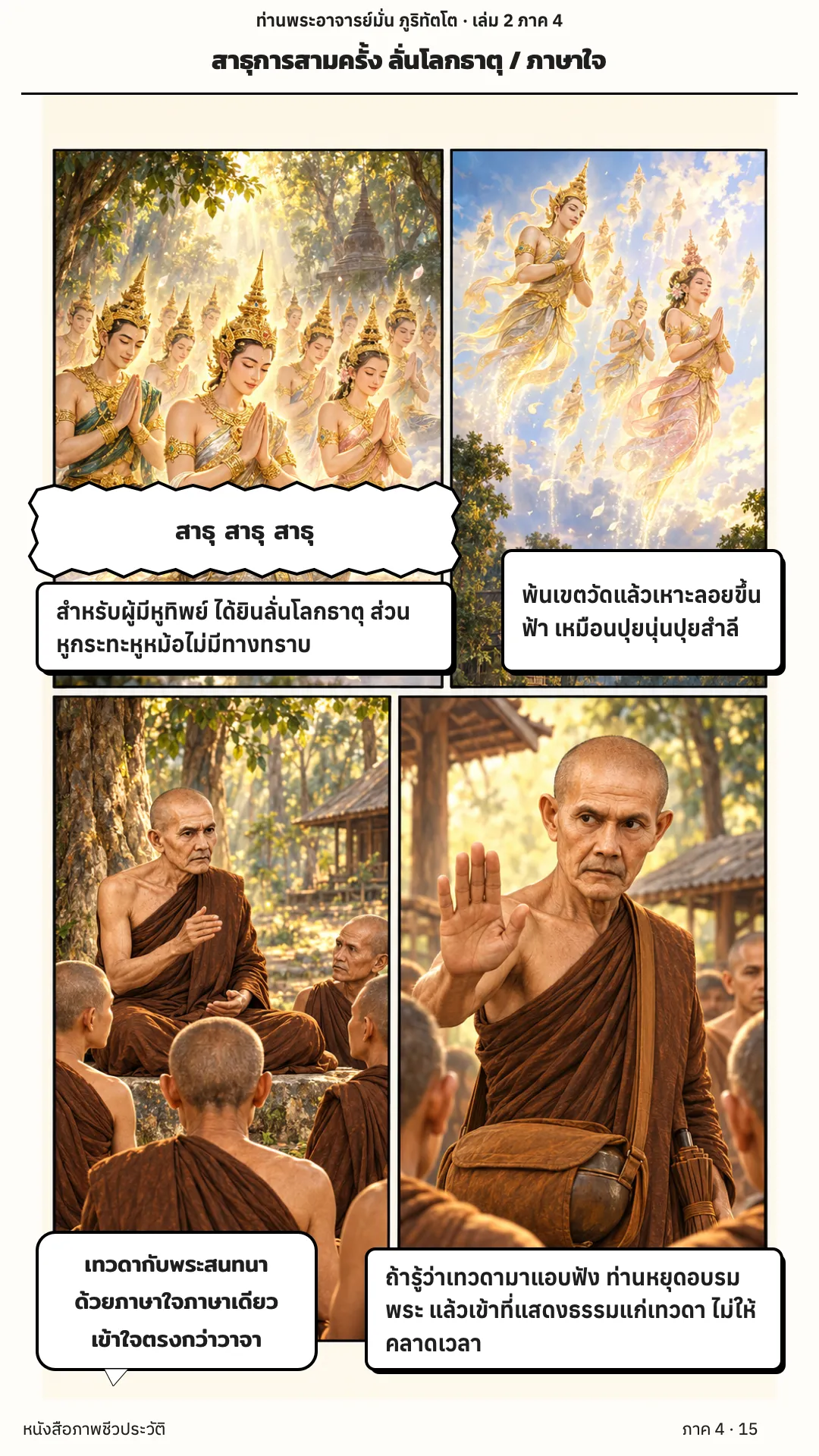 ประวัติท่านพระอาจารย์มั่น ภูริทัตตเถระ เล่ม 2 หน้า 15