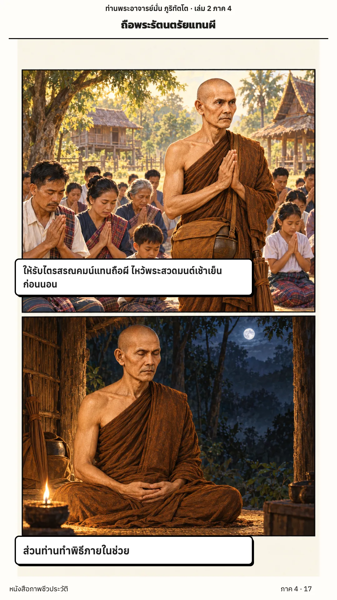 ประวัติท่านพระอาจารย์มั่น ภูริทัตตเถระ เล่ม 2 หน้า 17