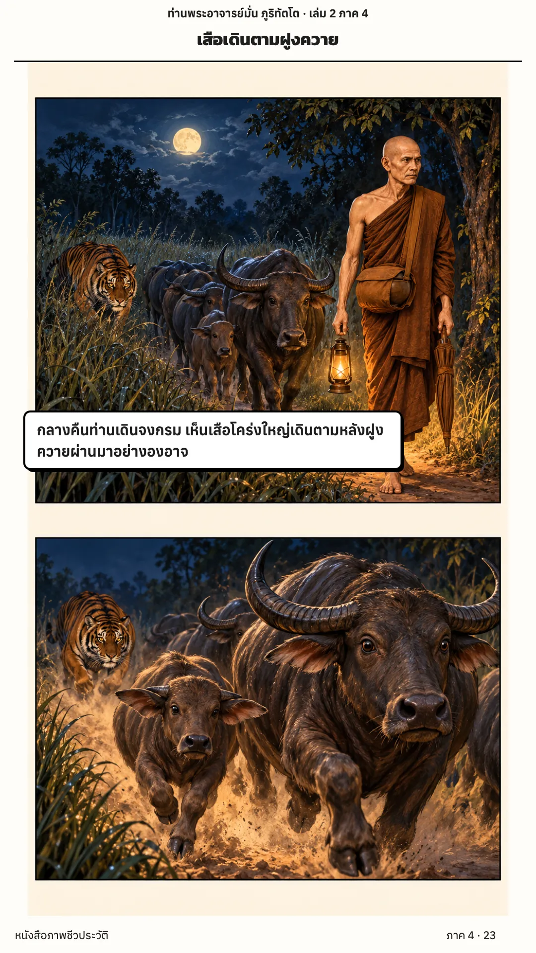 ประวัติท่านพระอาจารย์มั่น ภูริทัตตเถระ เล่ม 2 หน้า 23