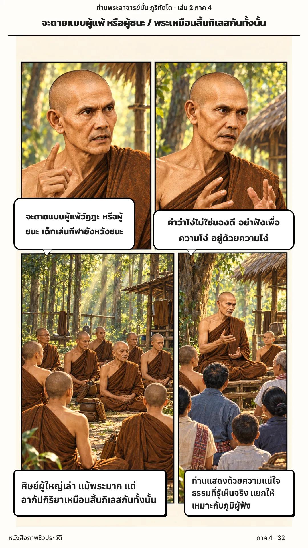 ประวัติท่านพระอาจารย์มั่น ภูริทัตตเถระ เล่ม 2 หน้า 32