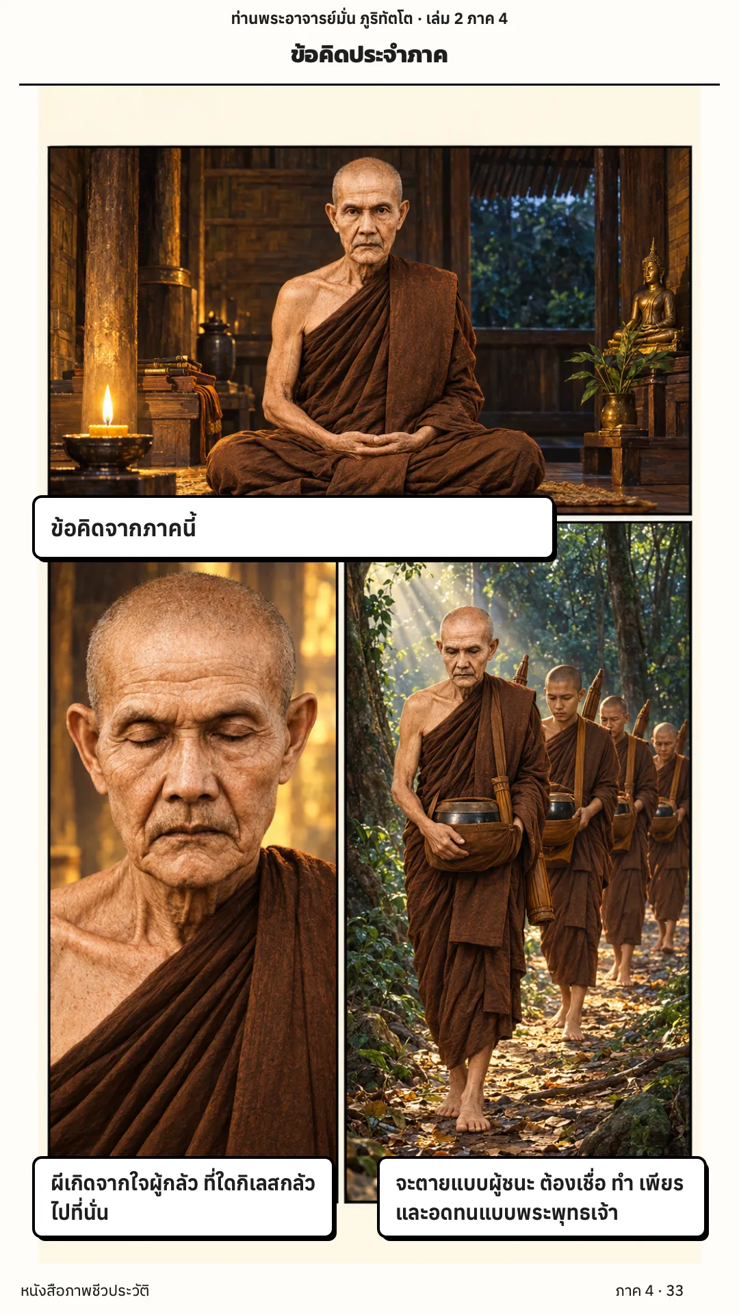 ประวัติท่านพระอาจารย์มั่น ภูริทัตตเถระ เล่ม 2 หน้า 33