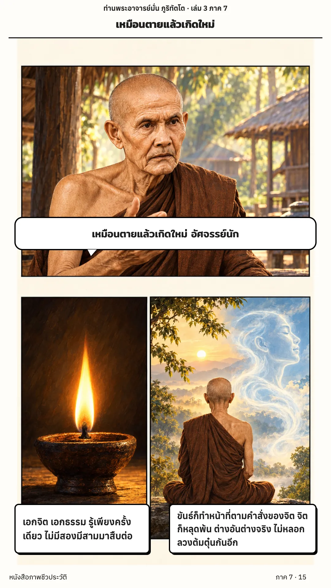 ประวัติท่านพระอาจารย์มั่น ภูริทัตตเถระ เล่ม 3 หน้า 15