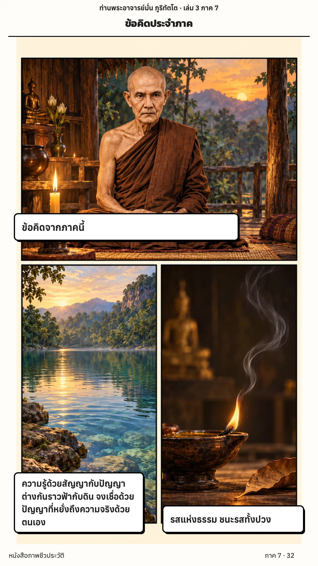 ประวัติท่านพระอาจารย์มั่น ภูริทัตตเถระ เล่ม 3 หน้า 32