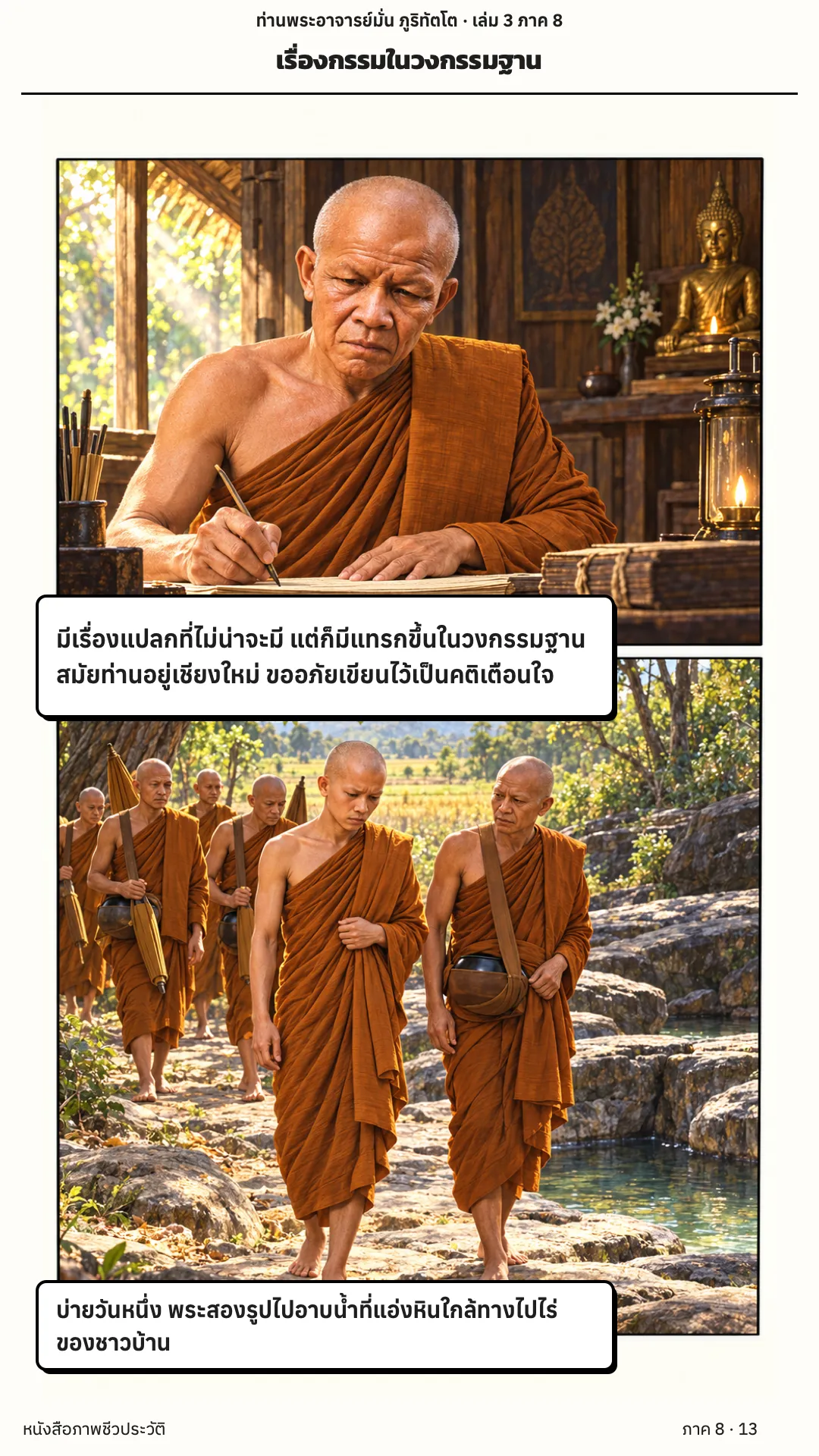 ประวัติท่านพระอาจารย์มั่น ภูริทัตตเถระ เล่ม 3 หน้า 45