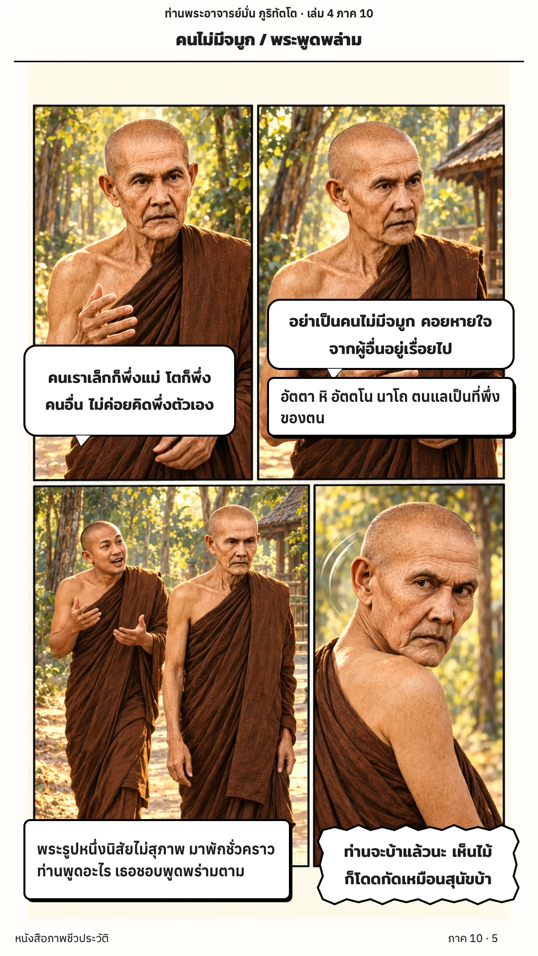 ประวัติท่านพระอาจารย์มั่น ภูริทัตตเถระ เล่ม 4 หน้า 5