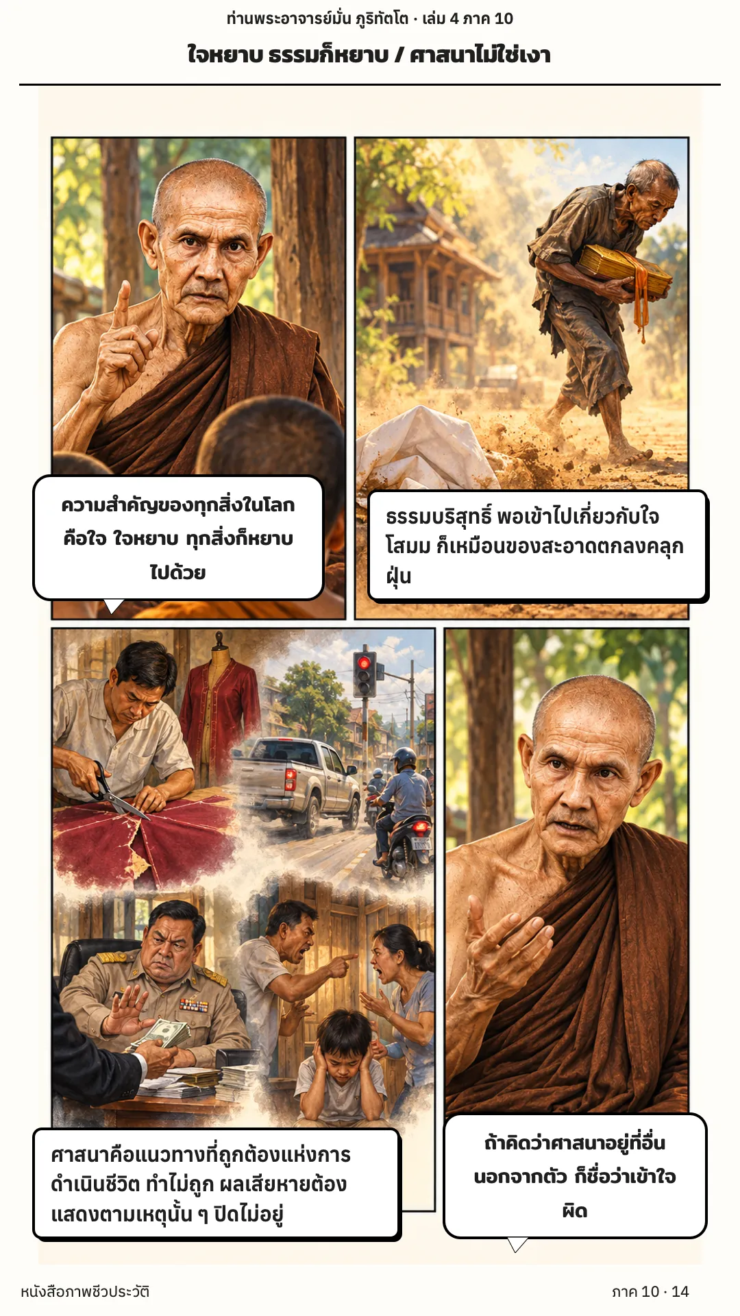 ประวัติท่านพระอาจารย์มั่น ภูริทัตตเถระ เล่ม 4 หน้า 14
