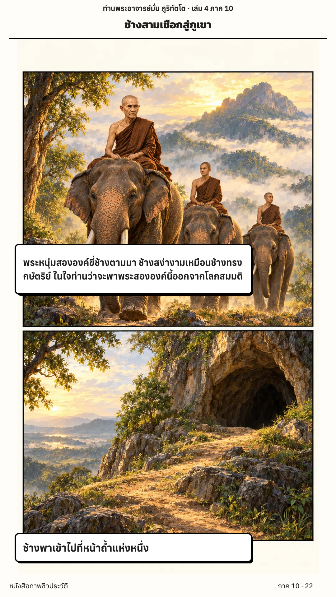 ประวัติท่านพระอาจารย์มั่น ภูริทัตตเถระ เล่ม 4 หน้า 22