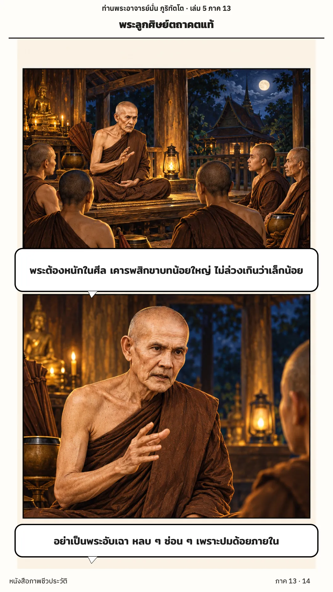 ประวัติท่านพระอาจารย์มั่น ภูริทัตตเถระ เล่ม 5 หน้า 14