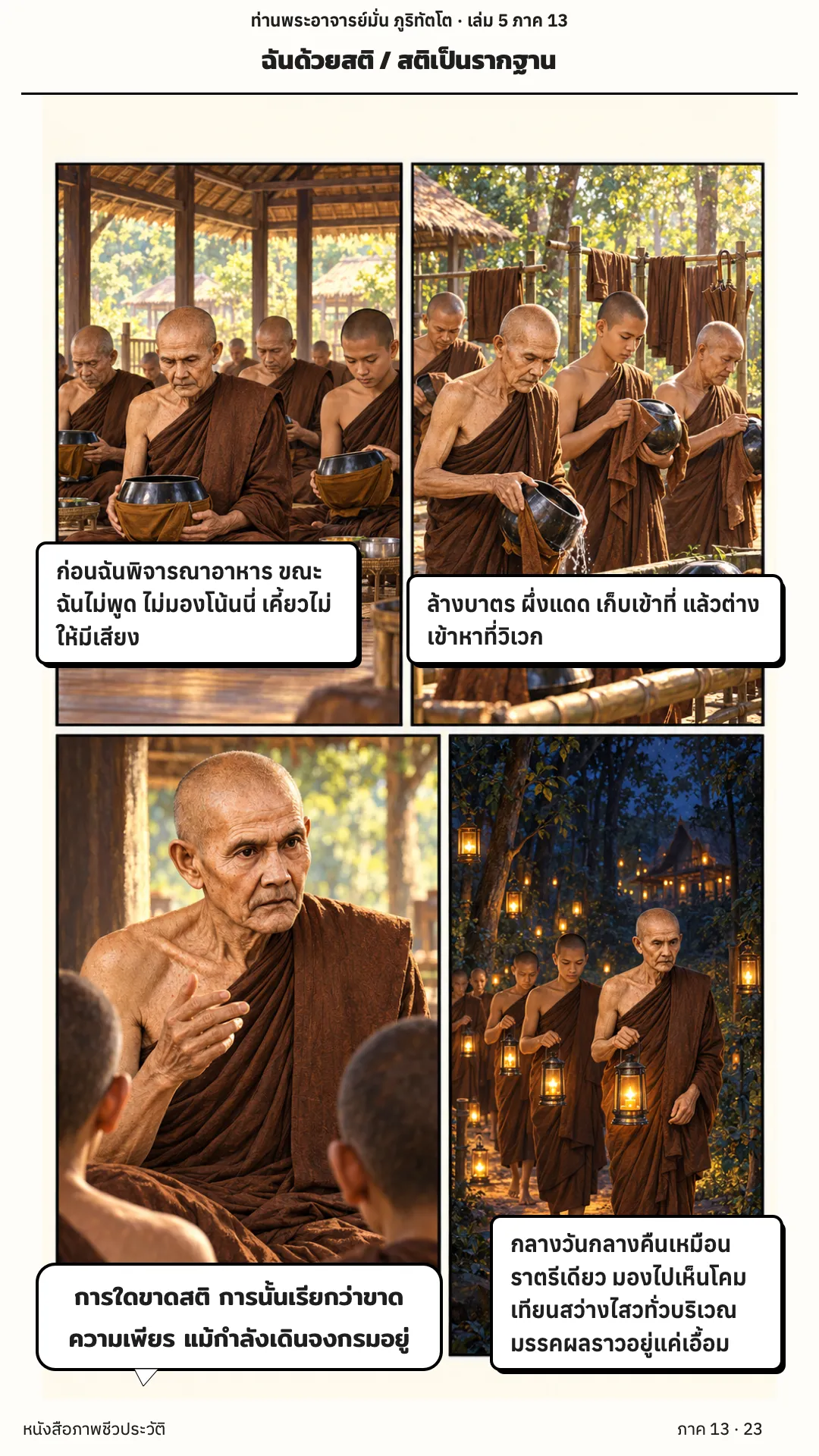 ประวัติท่านพระอาจารย์มั่น ภูริทัตตเถระ เล่ม 5 หน้า 23