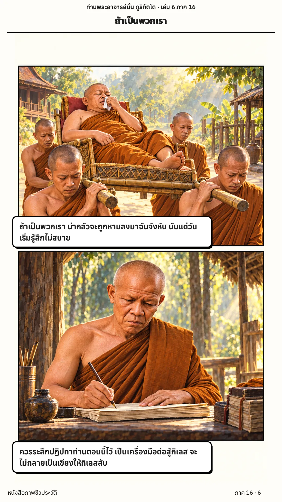 ประวัติท่านพระอาจารย์มั่น ภูริทัตตเถระ เล่ม 6 หน้า 6