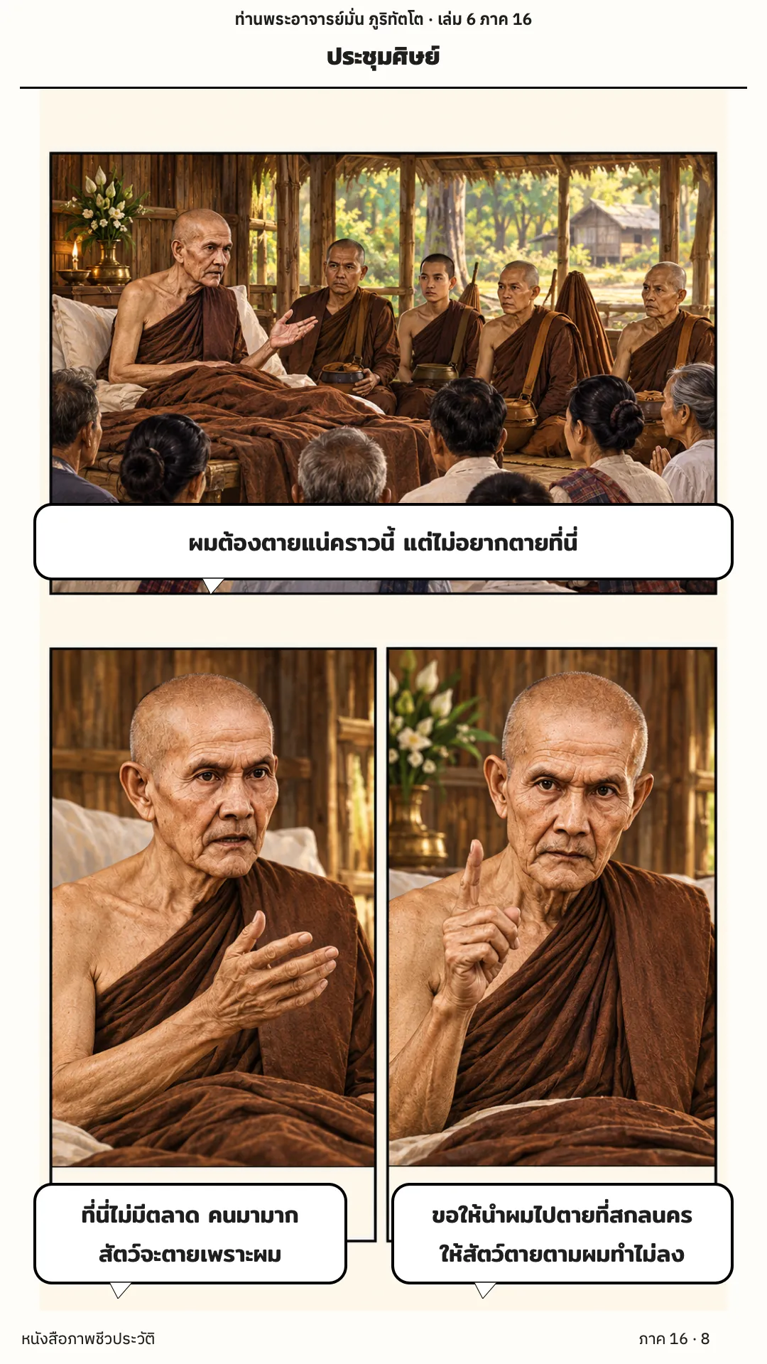ประวัติท่านพระอาจารย์มั่น ภูริทัตตเถระ เล่ม 6 หน้า 8