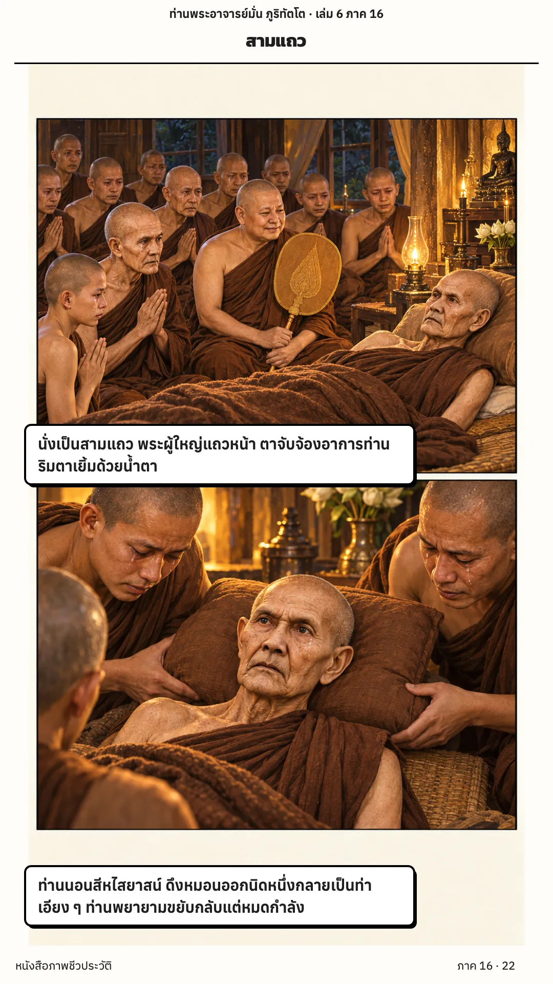 ประวัติท่านพระอาจารย์มั่น ภูริทัตตเถระ เล่ม 6 หน้า 22