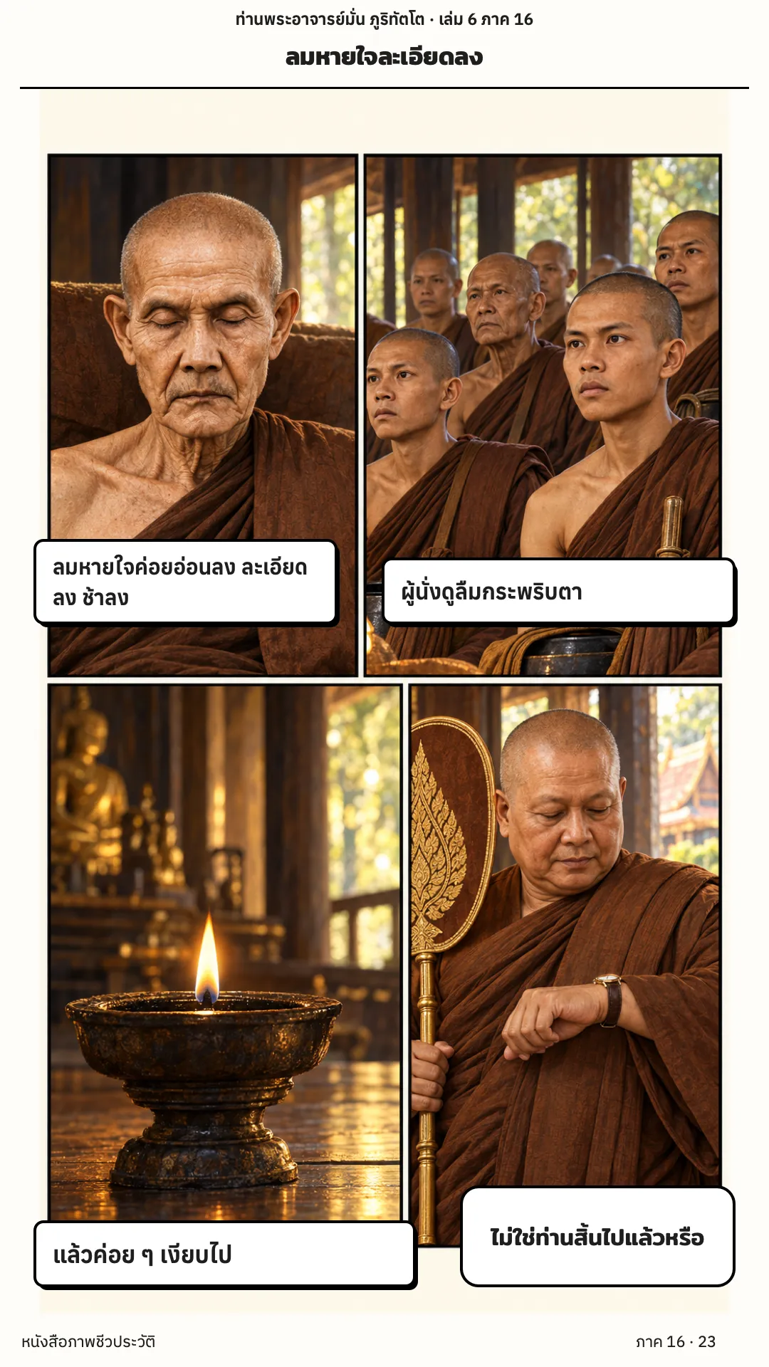 ประวัติท่านพระอาจารย์มั่น ภูริทัตตเถระ เล่ม 6 หน้า 23