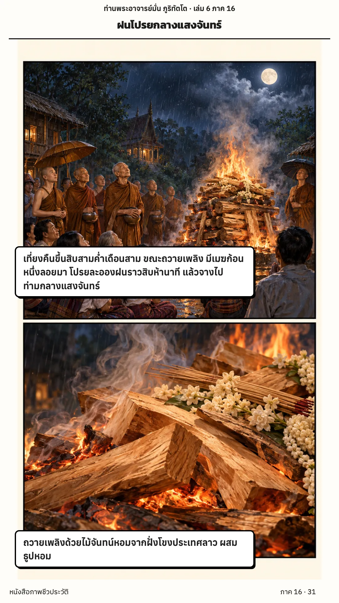 ประวัติท่านพระอาจารย์มั่น ภูริทัตตเถระ เล่ม 6 หน้า 31