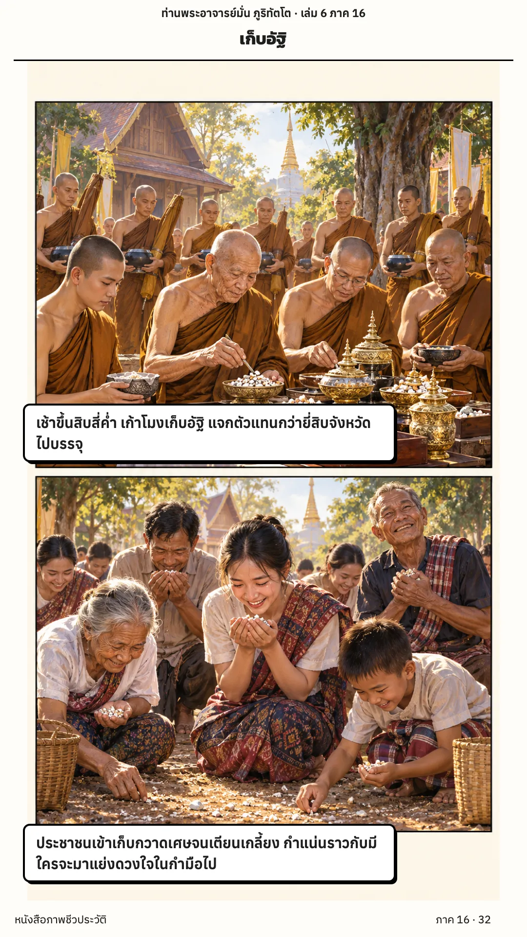 ประวัติท่านพระอาจารย์มั่น ภูริทัตตเถระ เล่ม 6 หน้า 32