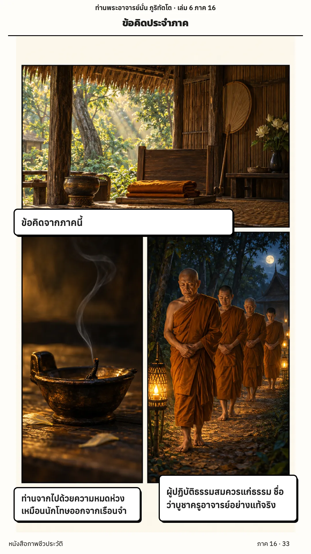 ประวัติท่านพระอาจารย์มั่น ภูริทัตตเถระ เล่ม 6 หน้า 33