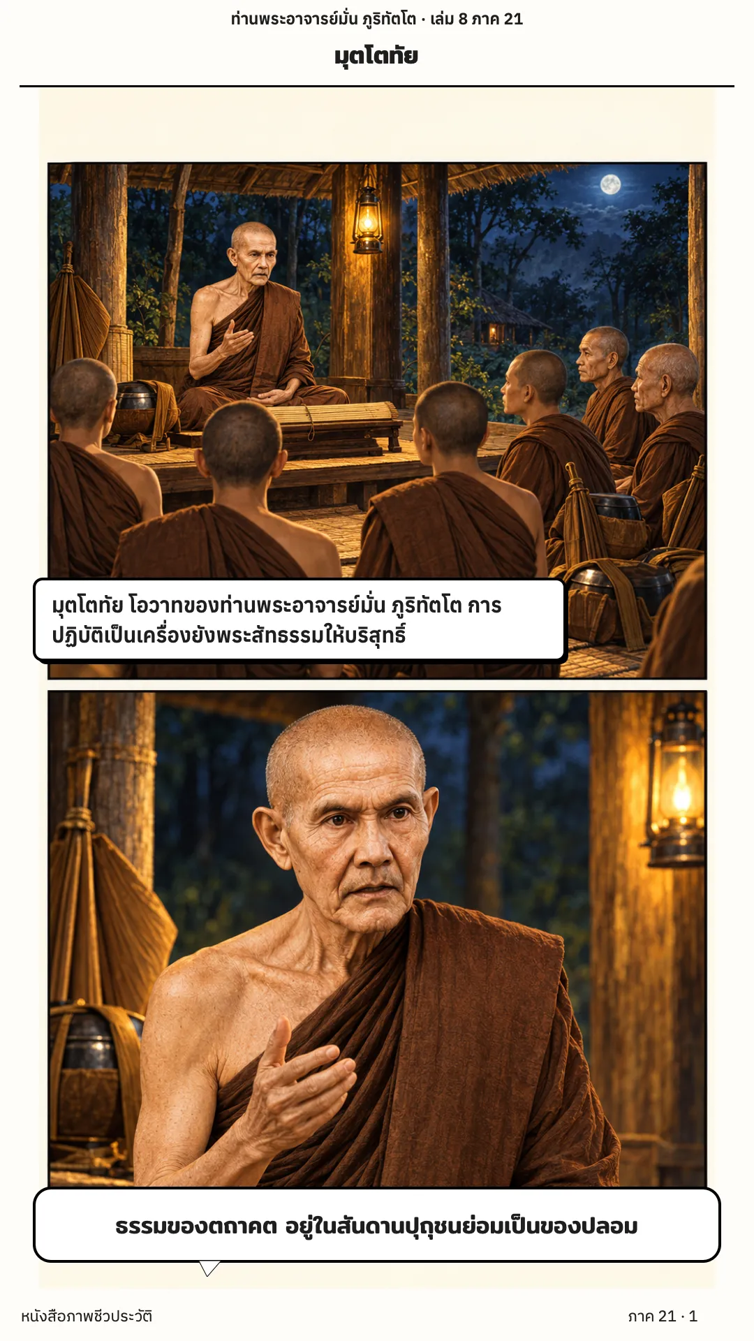 ประวัติท่านพระอาจารย์มั่น ภูริทัตตเถระ เล่ม 8 หน้า 10